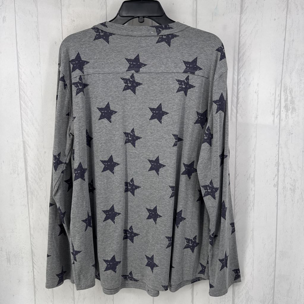 L l/s star pocket top