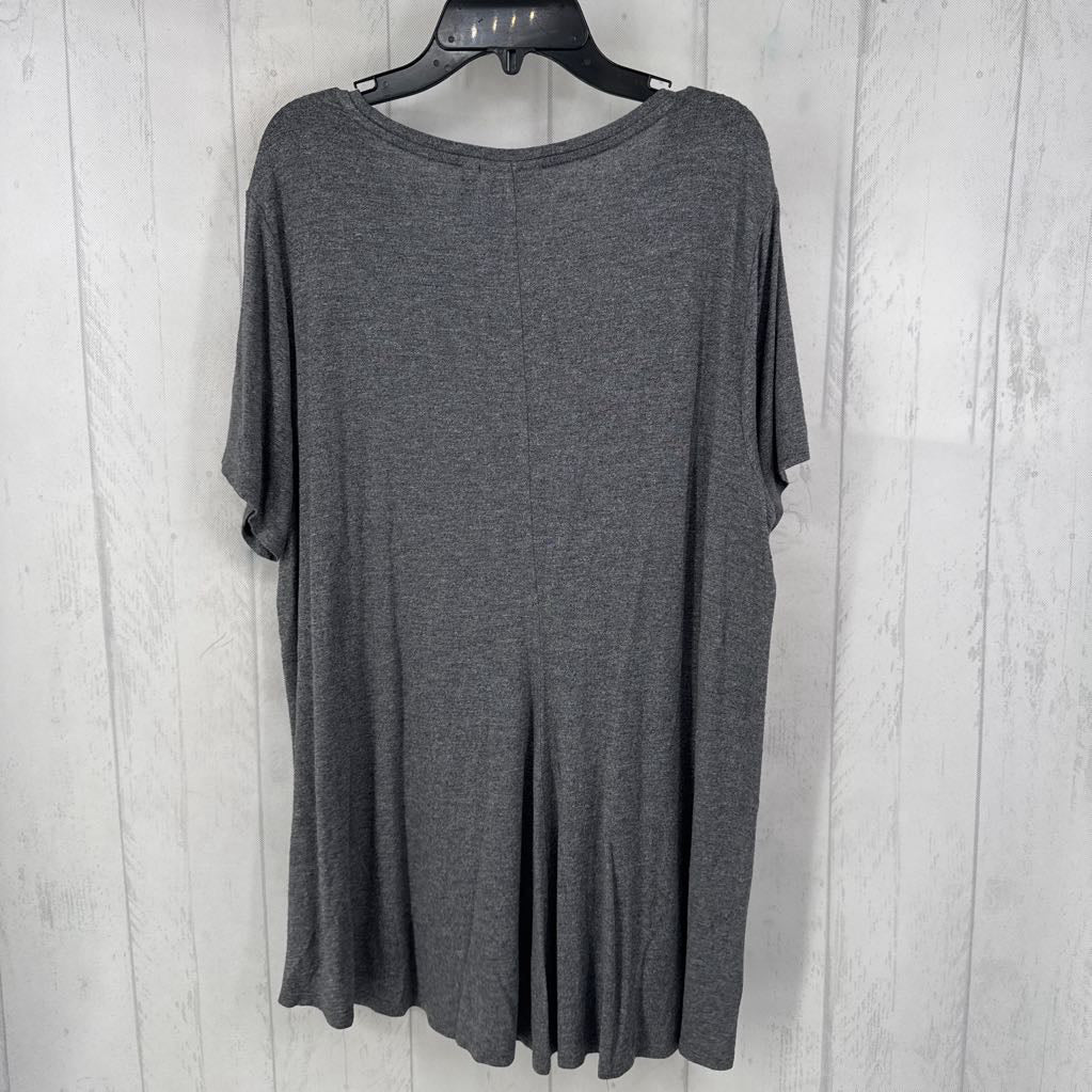 XL s/s high-low top