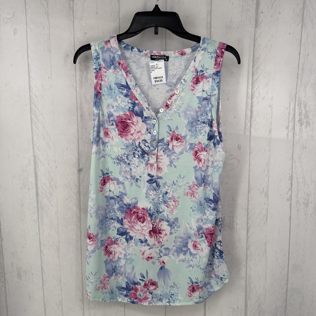 M flo print button detail tank
