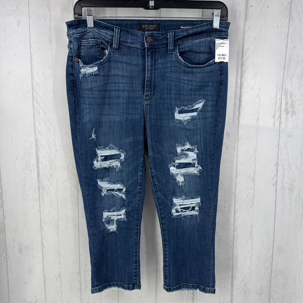 15 distressed capris