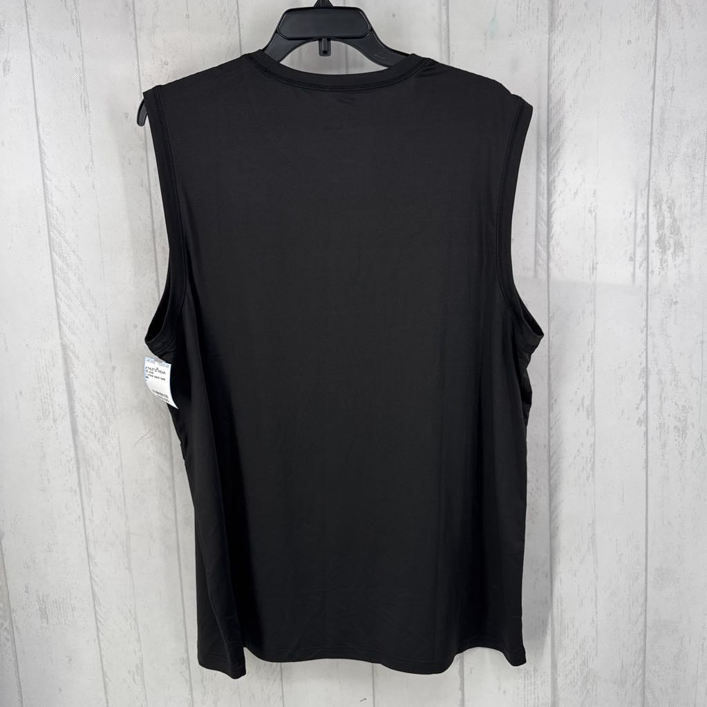 L crew neck tank