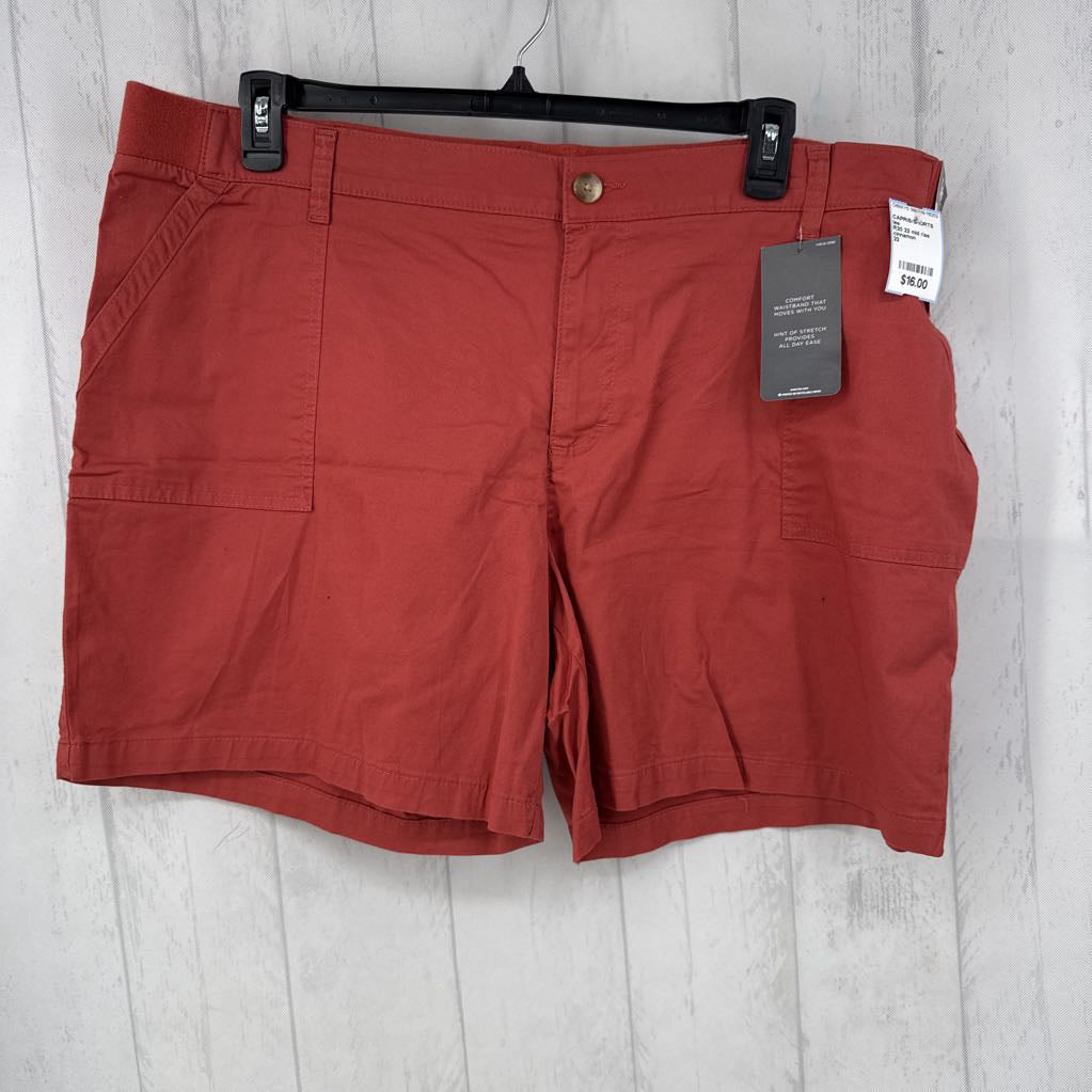 R20 22 mid rise shorts