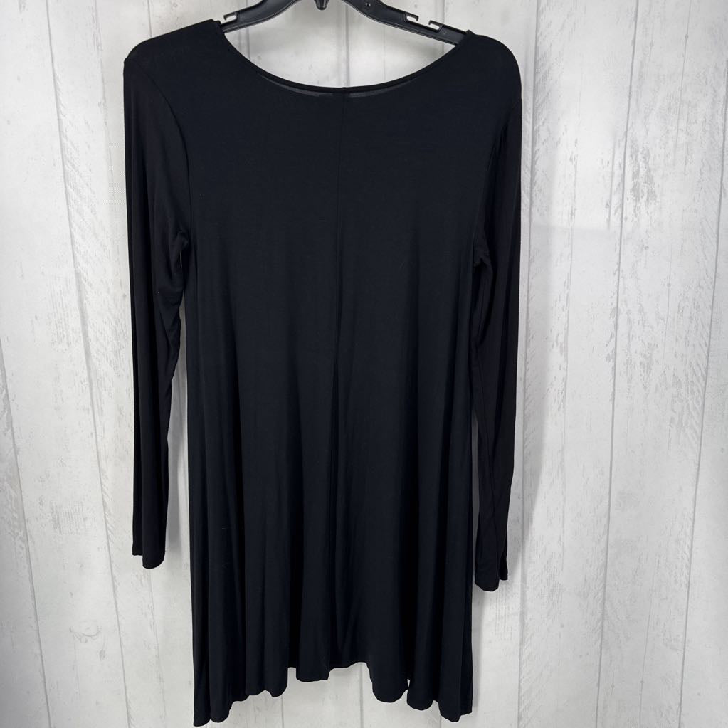 L round neck l/s swing dress