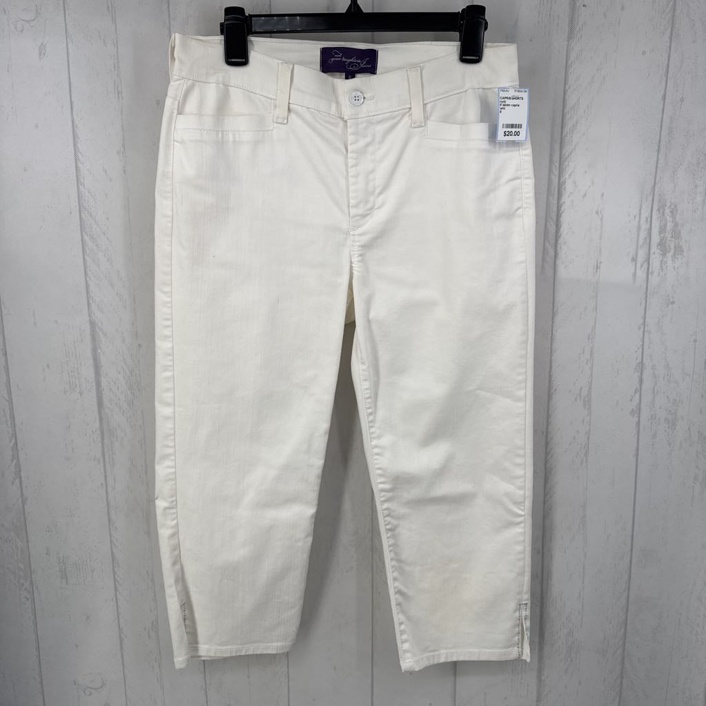 8 denim capris