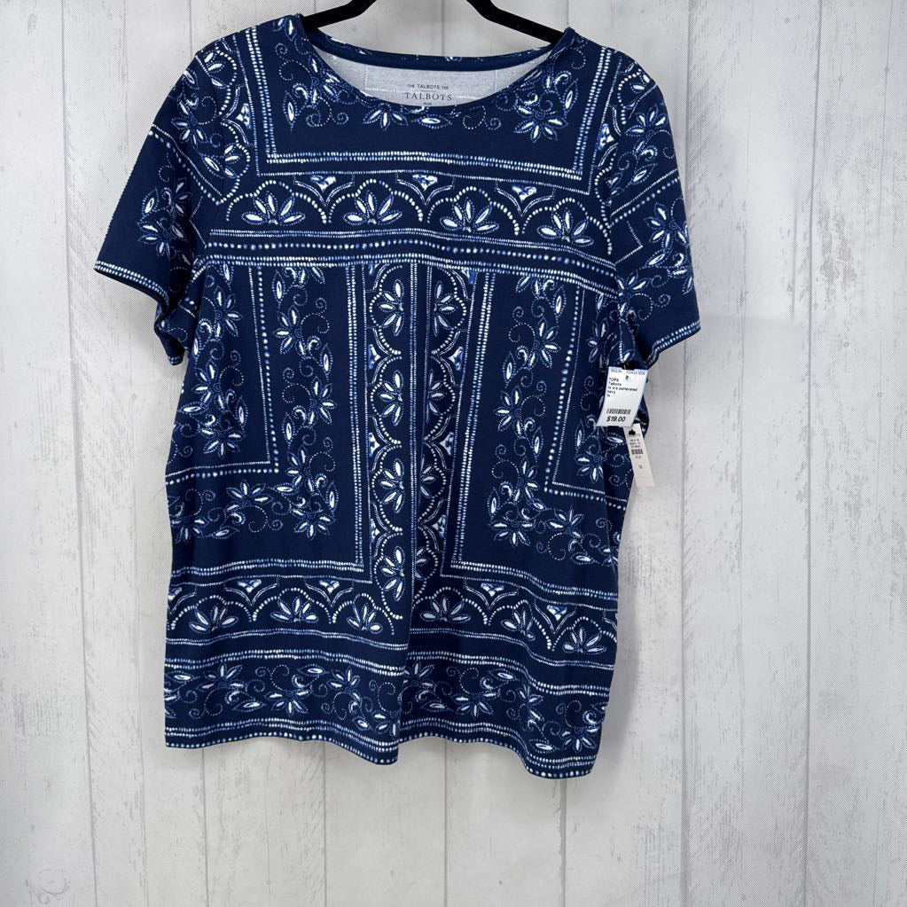 1x s/s patterened top