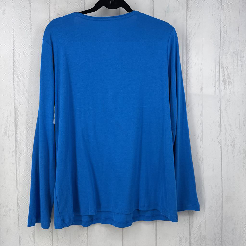 1x l/s crew neck top