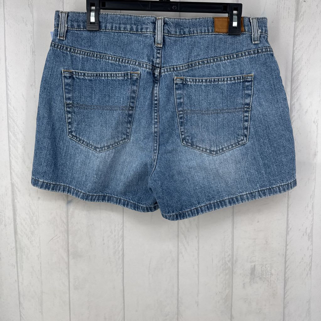 12 boyfriend fit jean shorts
