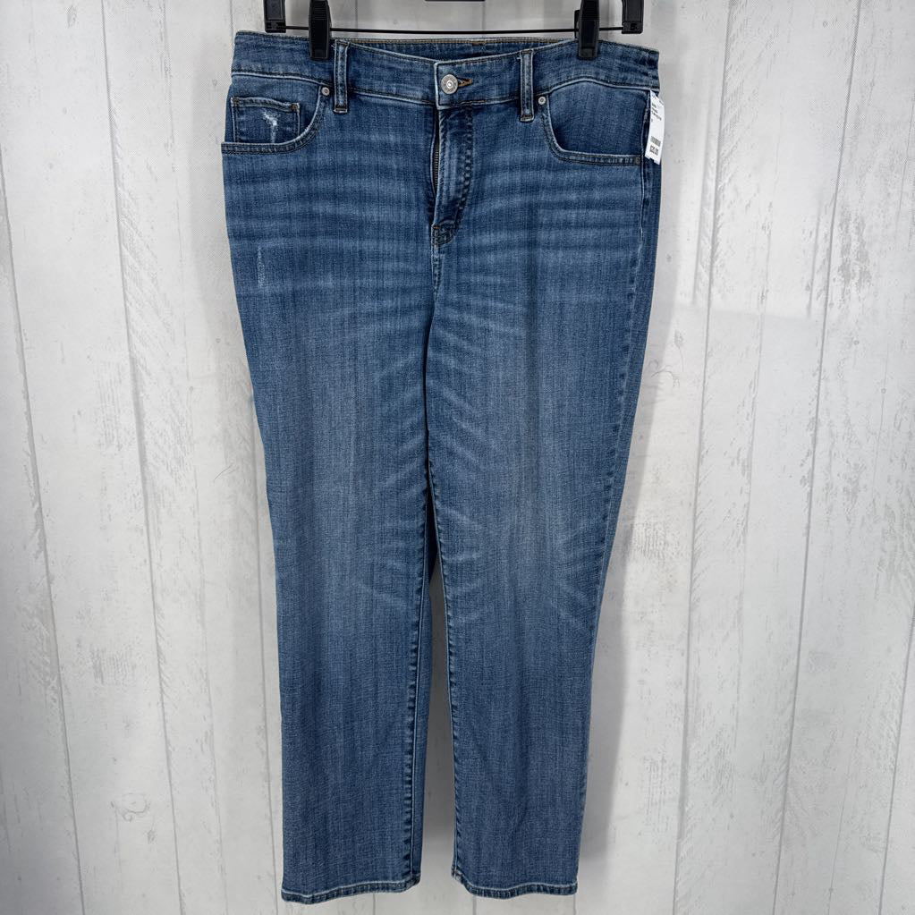 10 slim leg crop jean