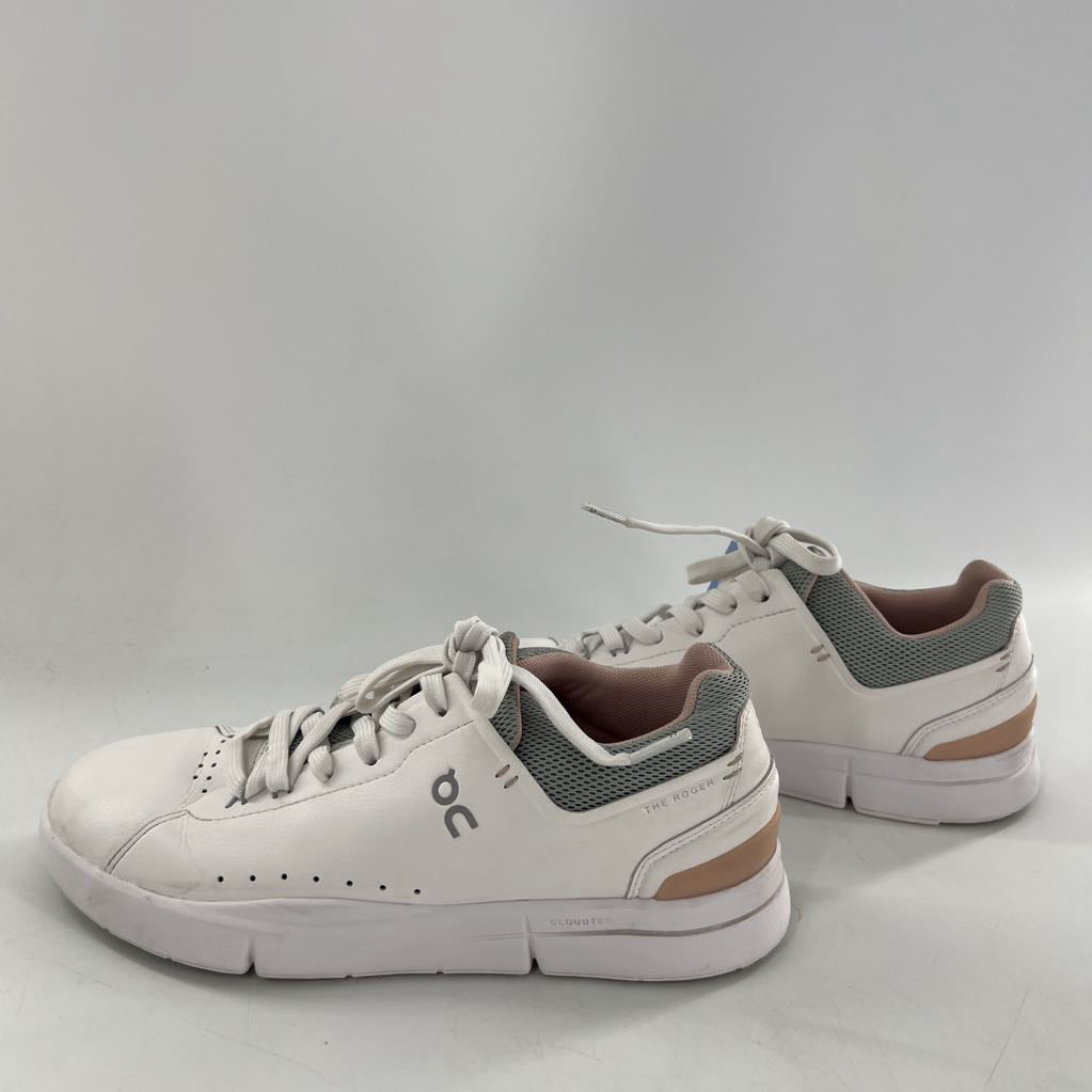 8 leather lace-up sneaker