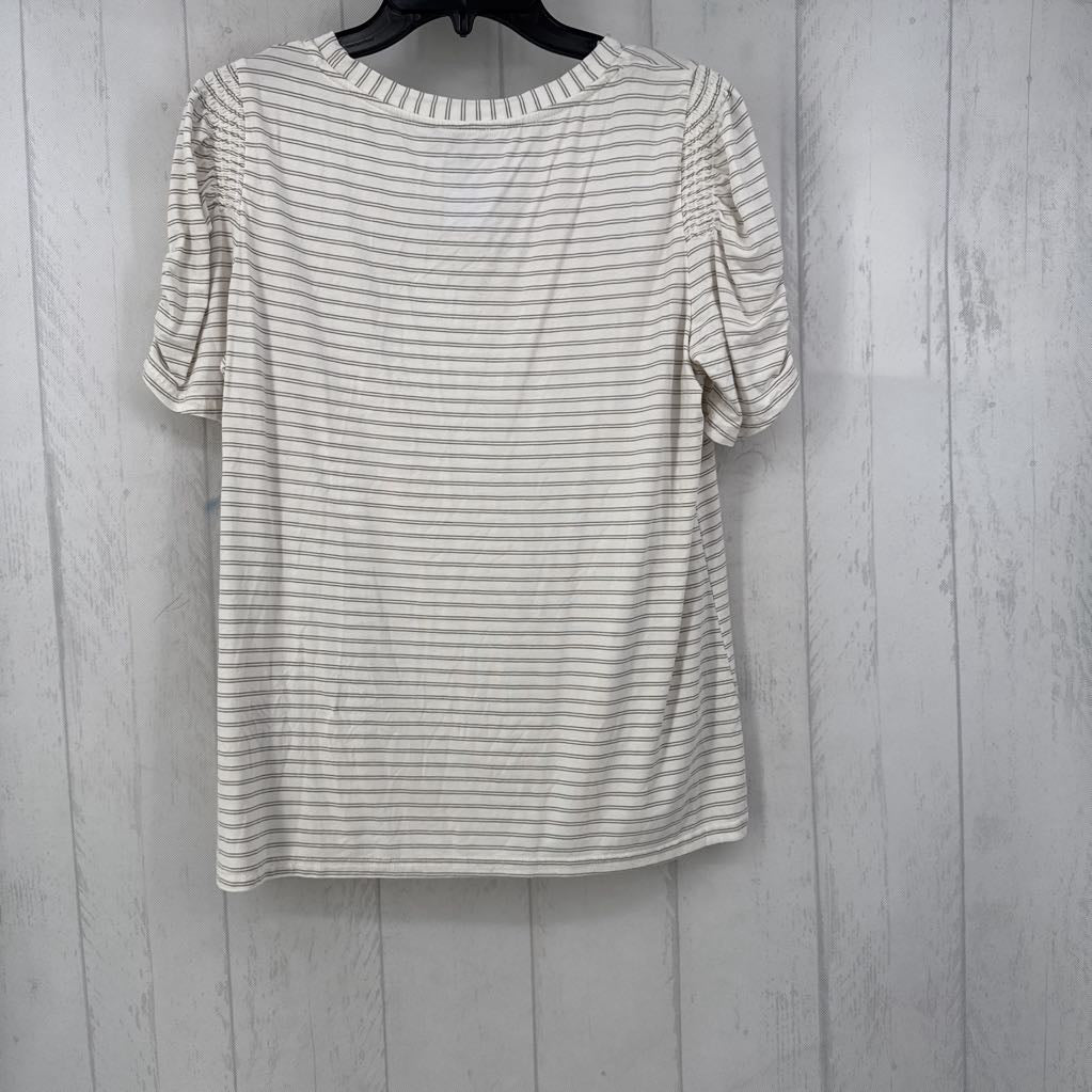 M s/s stripe top