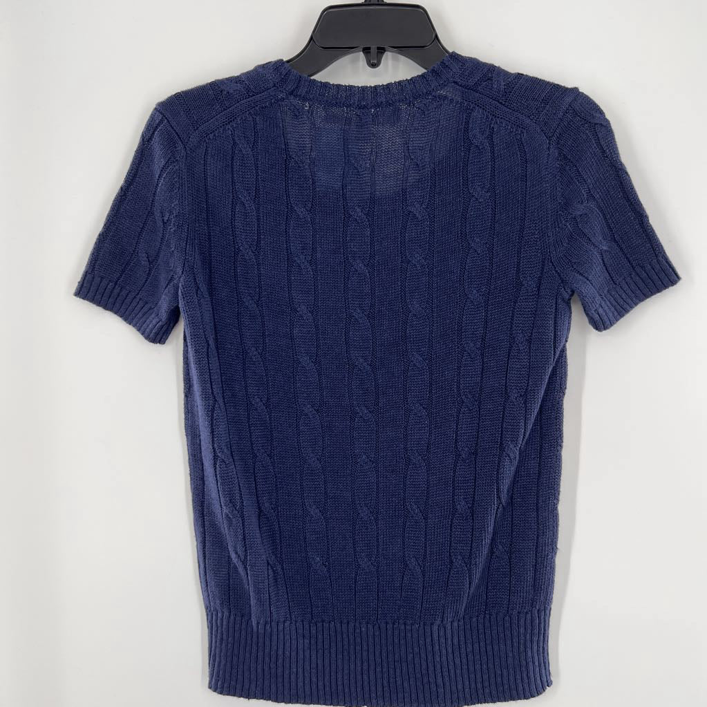XS cable knit s/s sweater