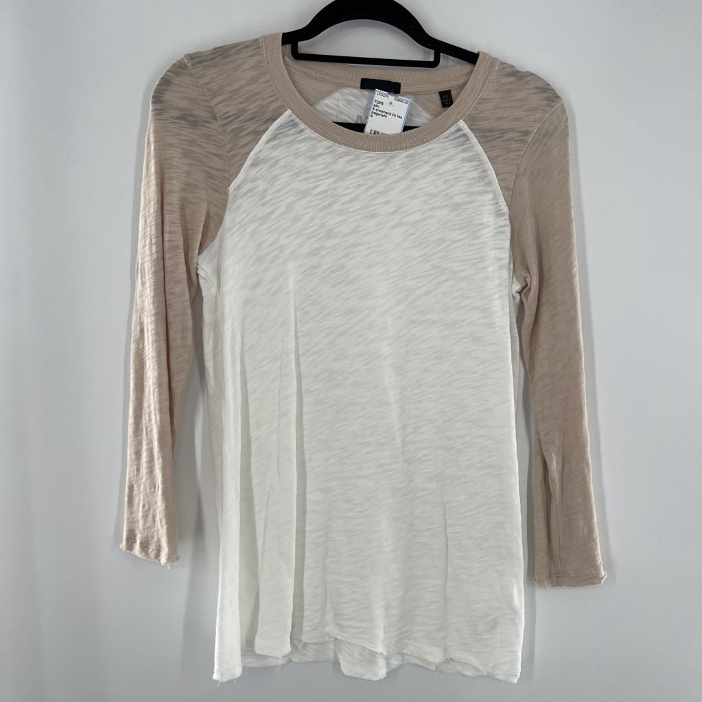 S crewneck l/s tee