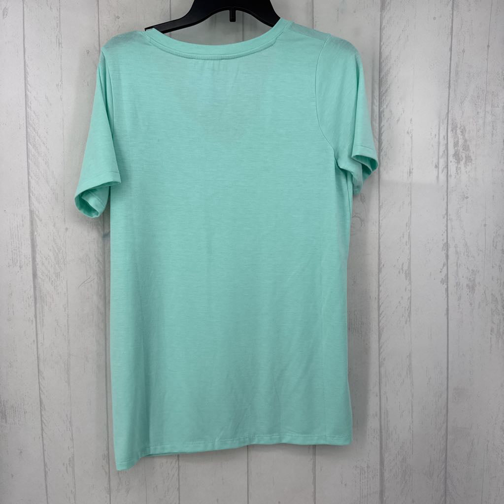 L s/s v-neck top