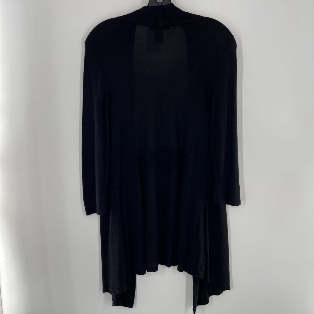 M open front3/4 slv cardi