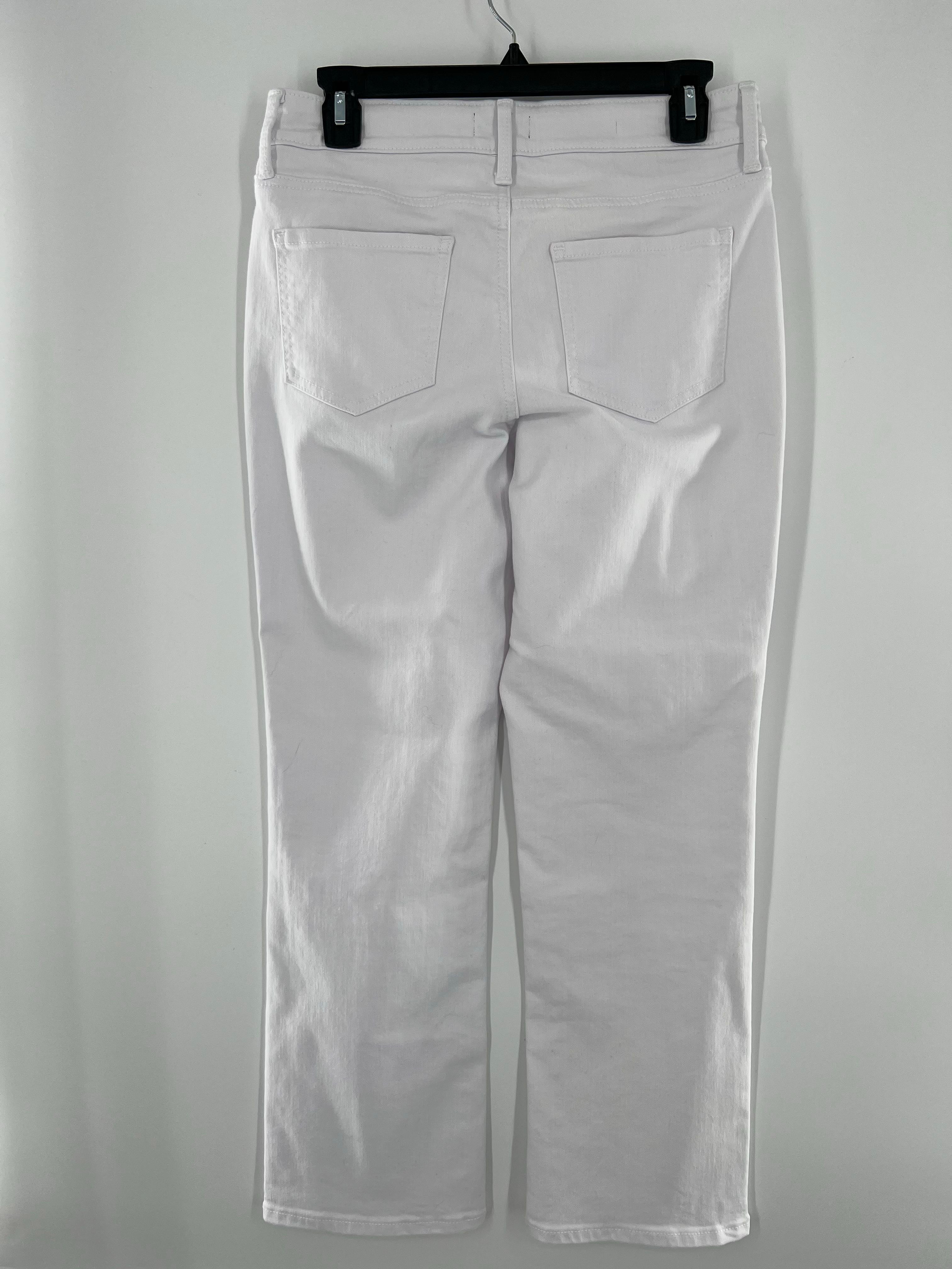 4 hi-rise straight leg jean