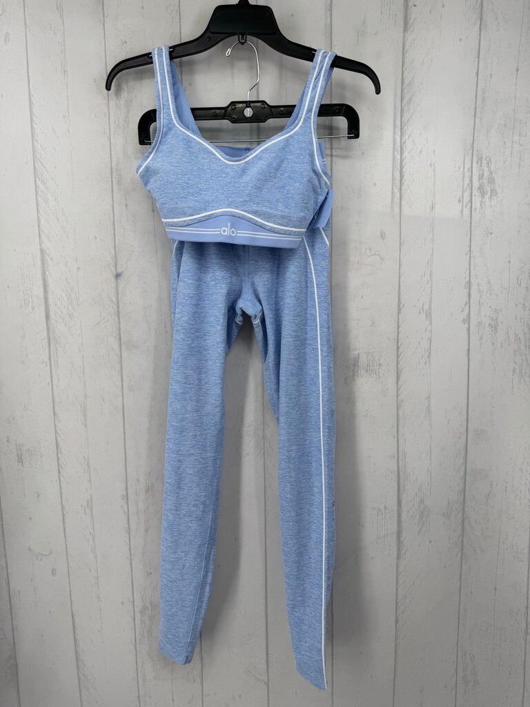 2pc XXS yoga sports bra & leggings set
