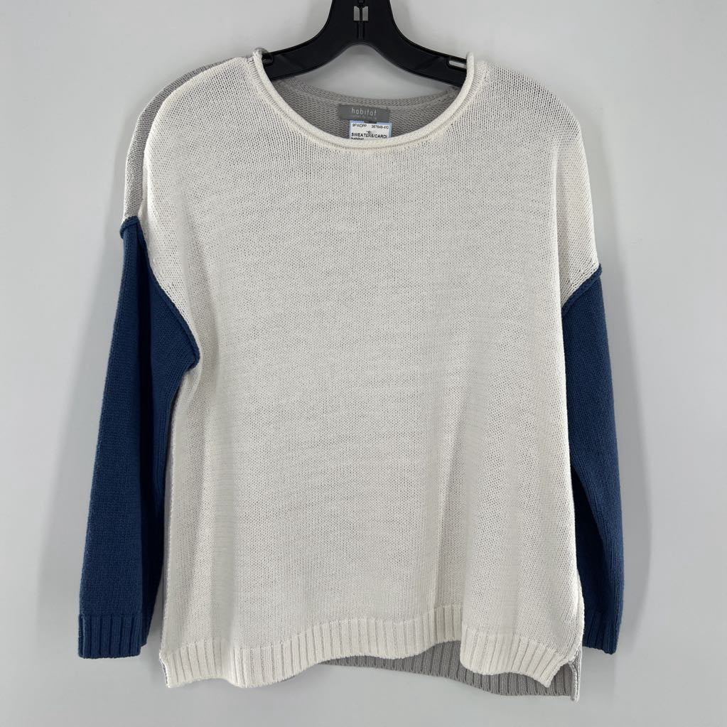 S l/s colorblock sweater