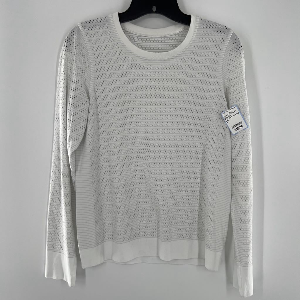 S l/s crew neck top
