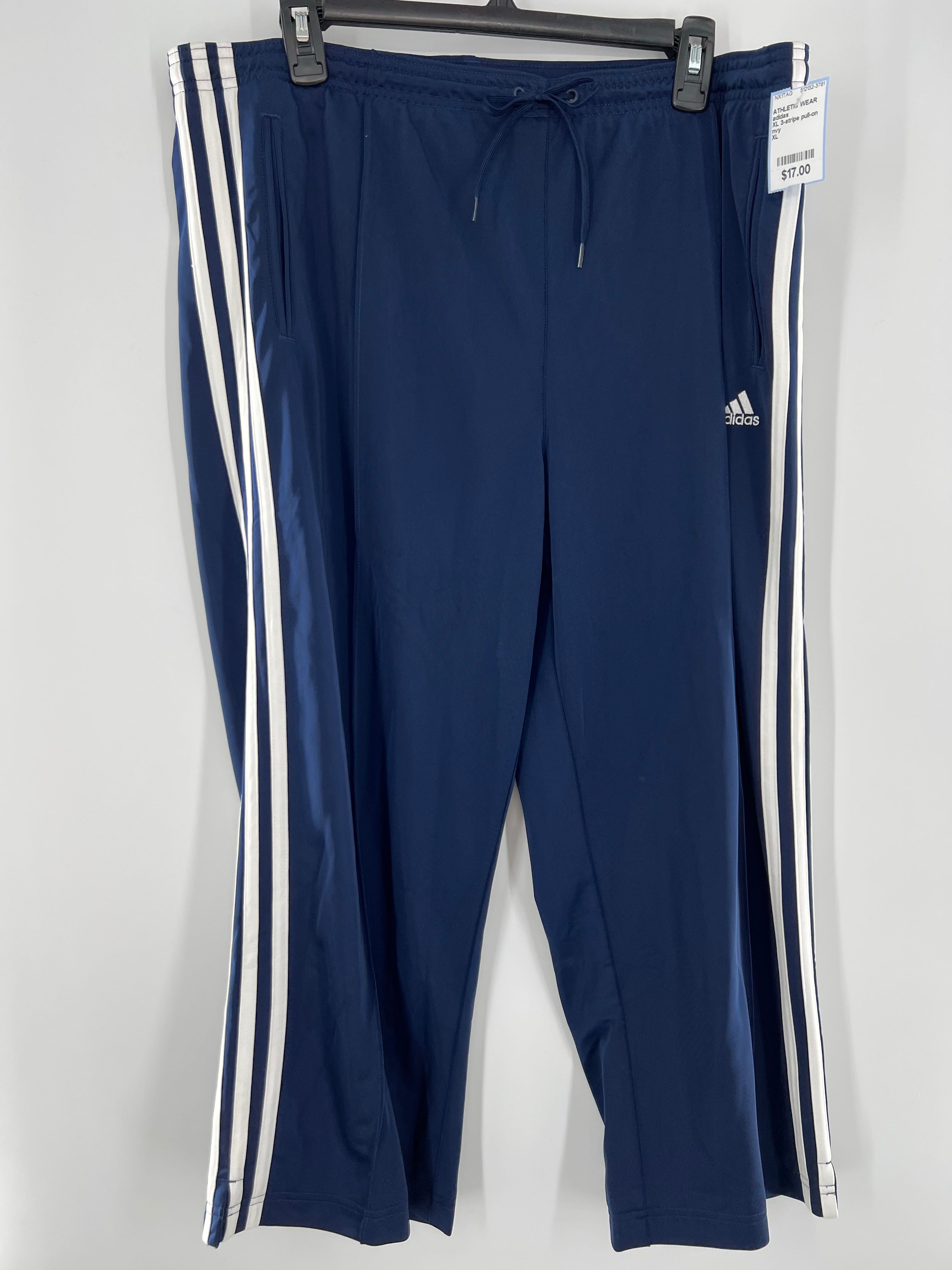 XL 3-stripe pull-on crop pant