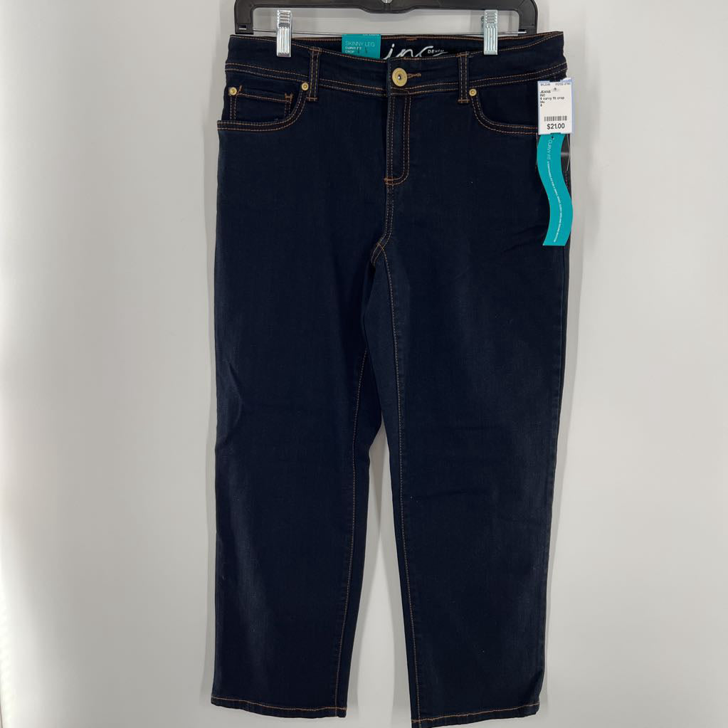 6 curvy fit crop jean