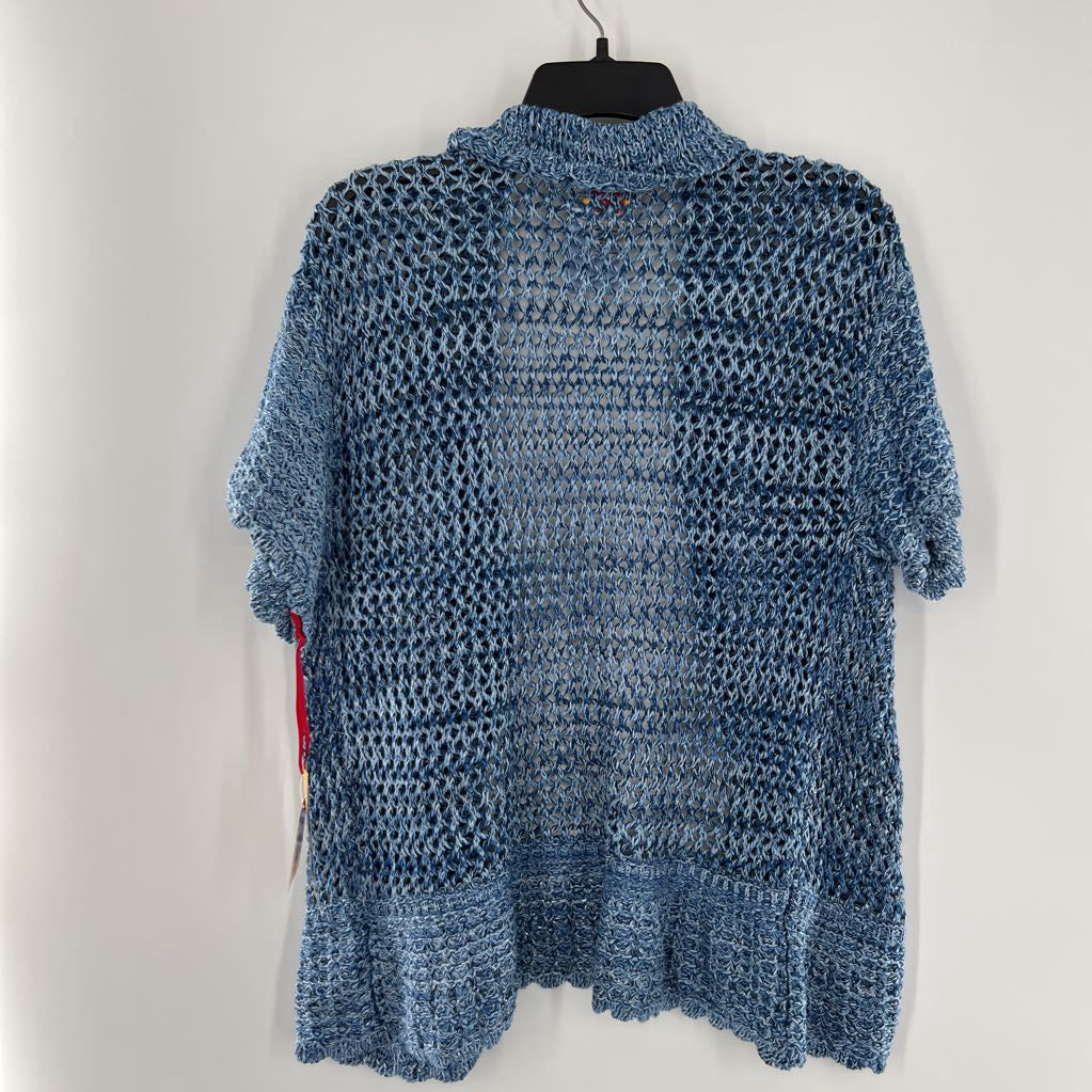 XL crochet s/s cardi