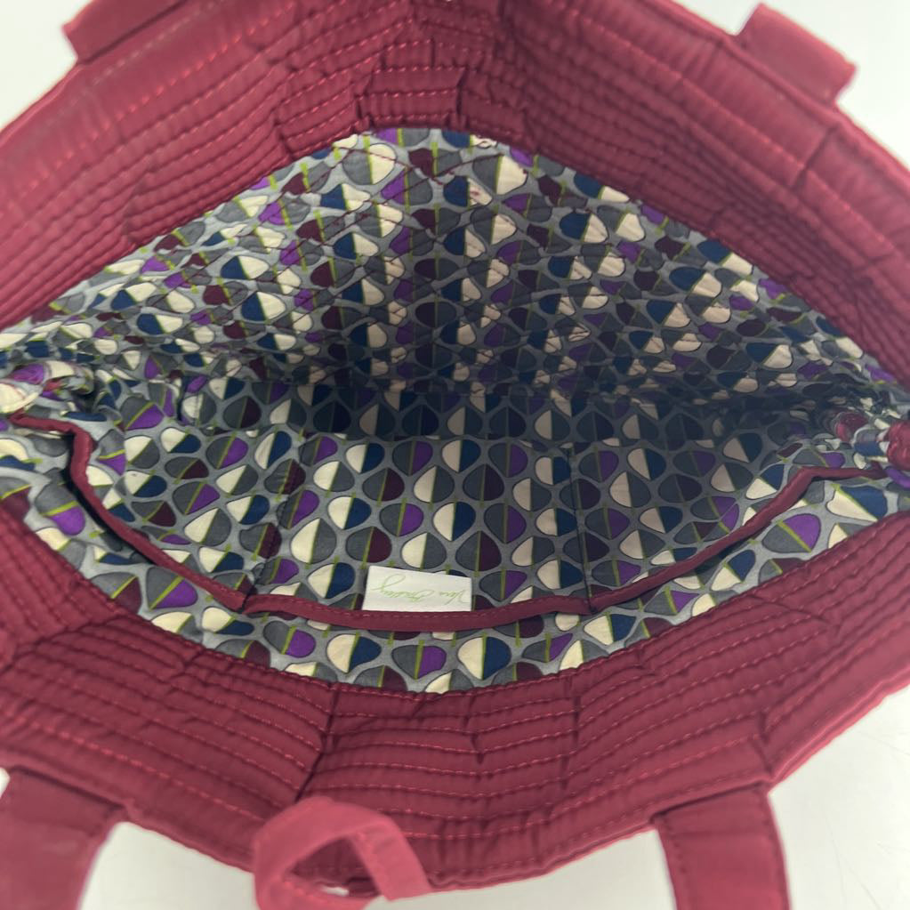 quilted tote bag