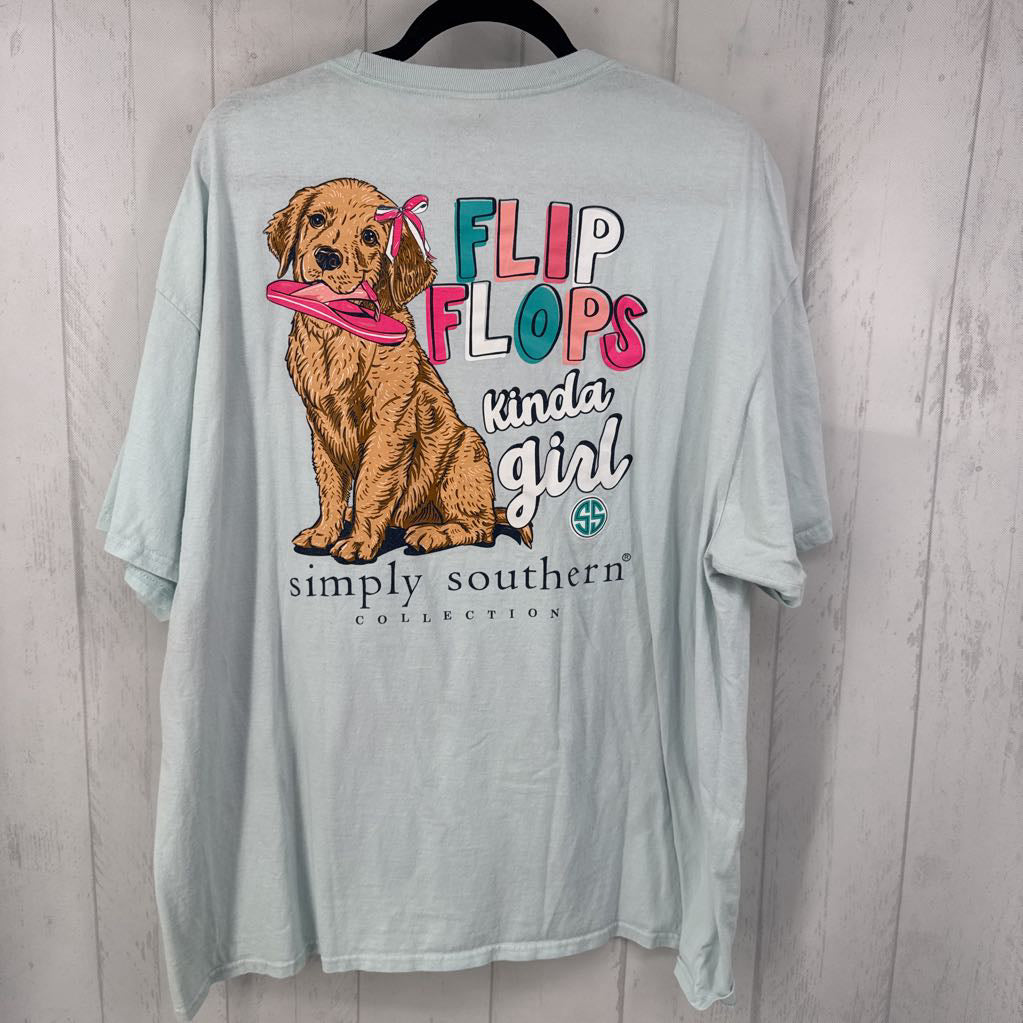 2x s/s flip flop t-shirt