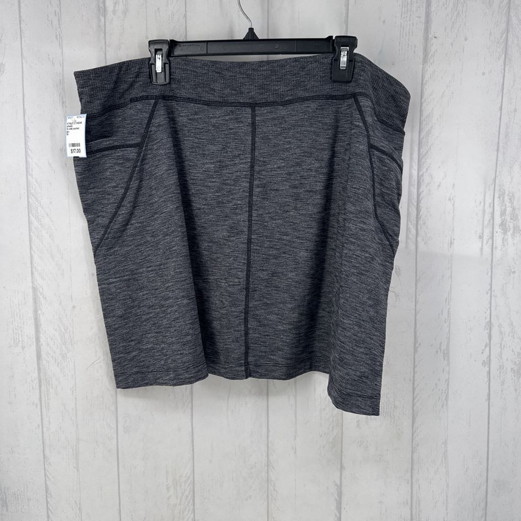 3x side pocket skort