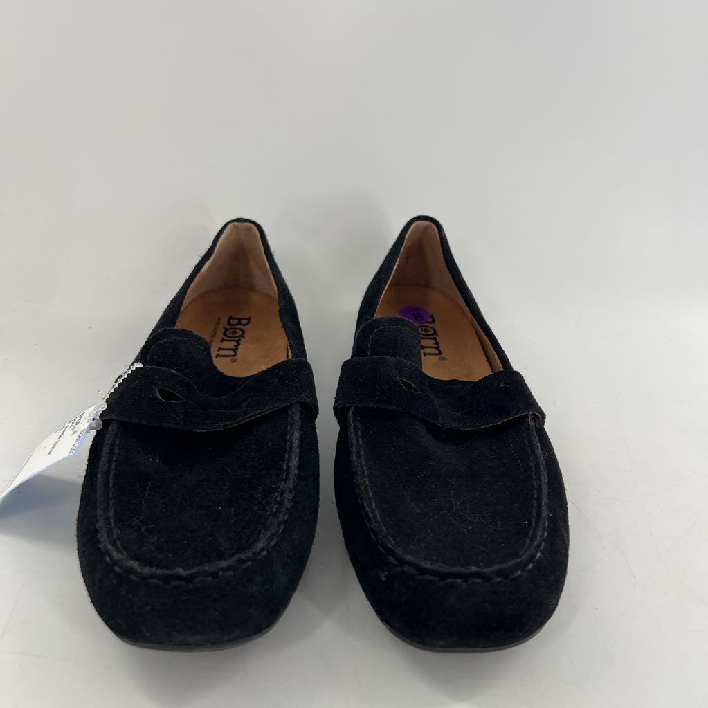 8 suede loafer