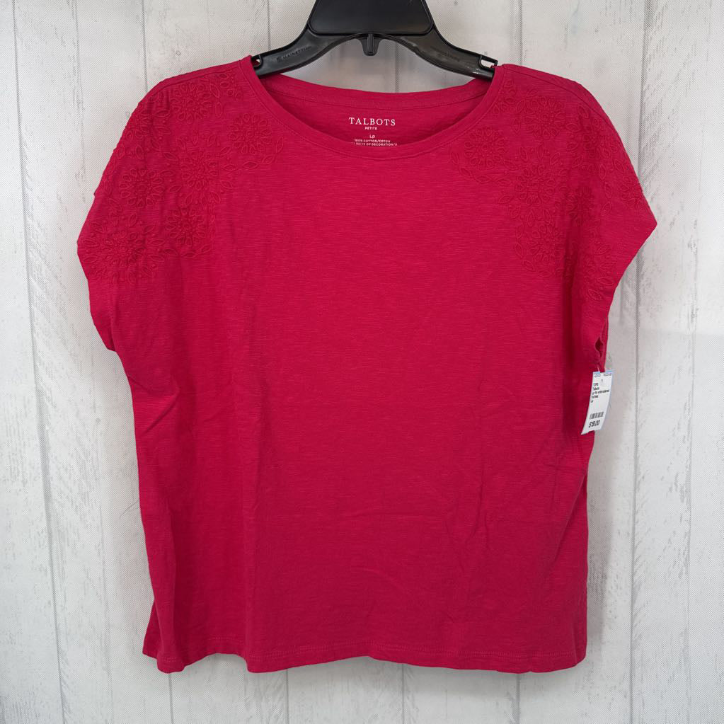 Lp flo embroidered s/s tee