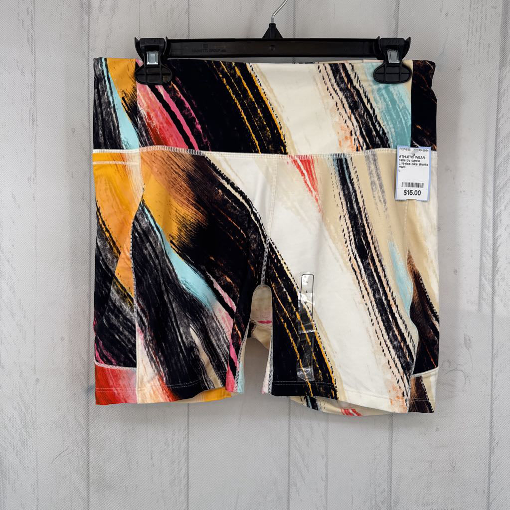 L hi-rise bike shorts