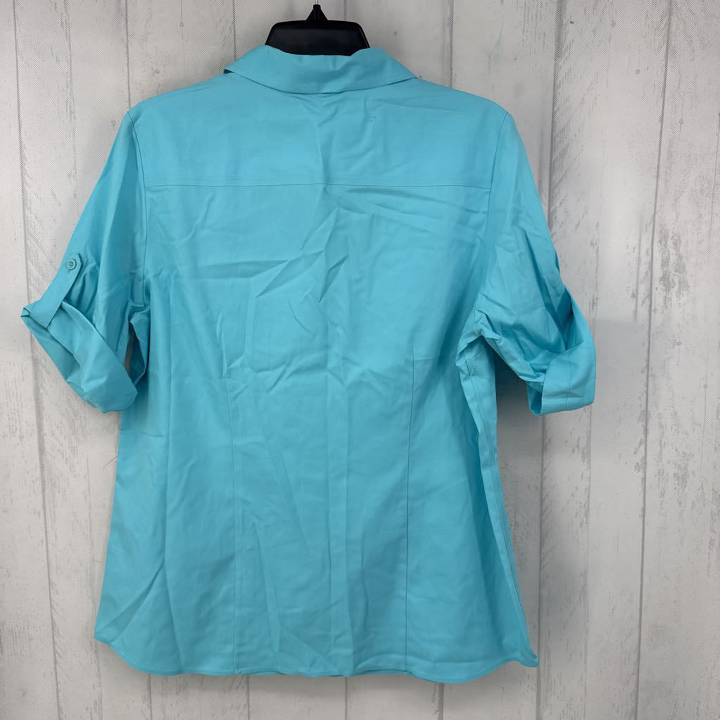 R60 L button down tab slv top