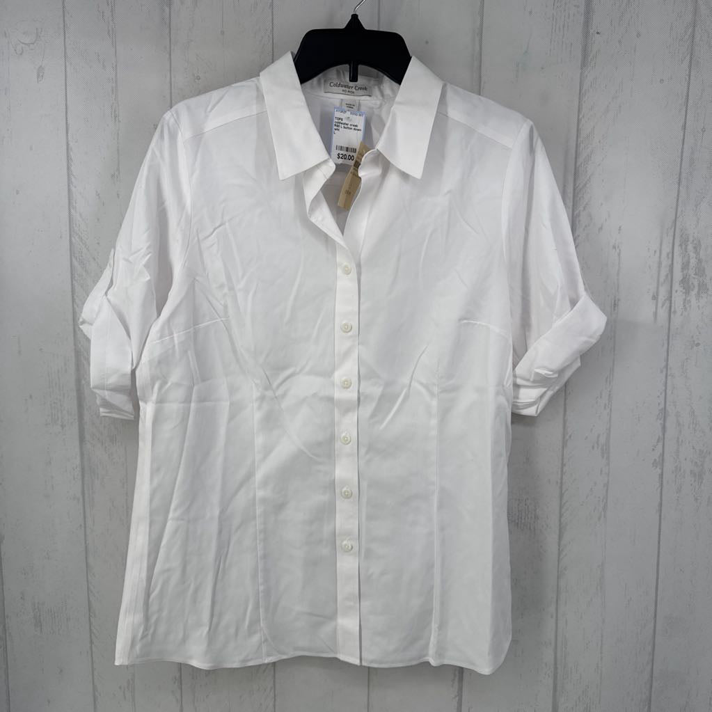 R60 L button down tab slv top