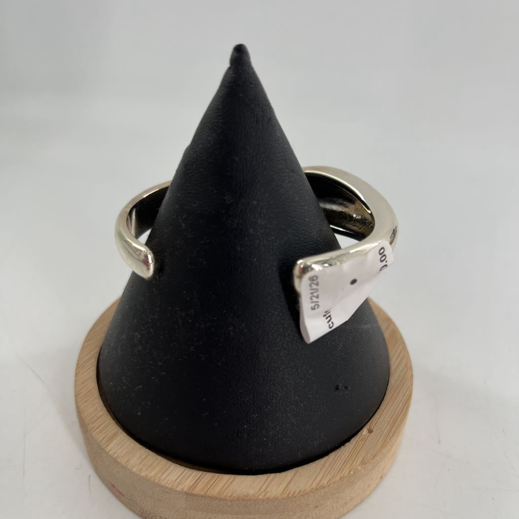 silver tone cuff bracelet