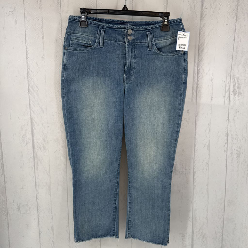 10p denim capris