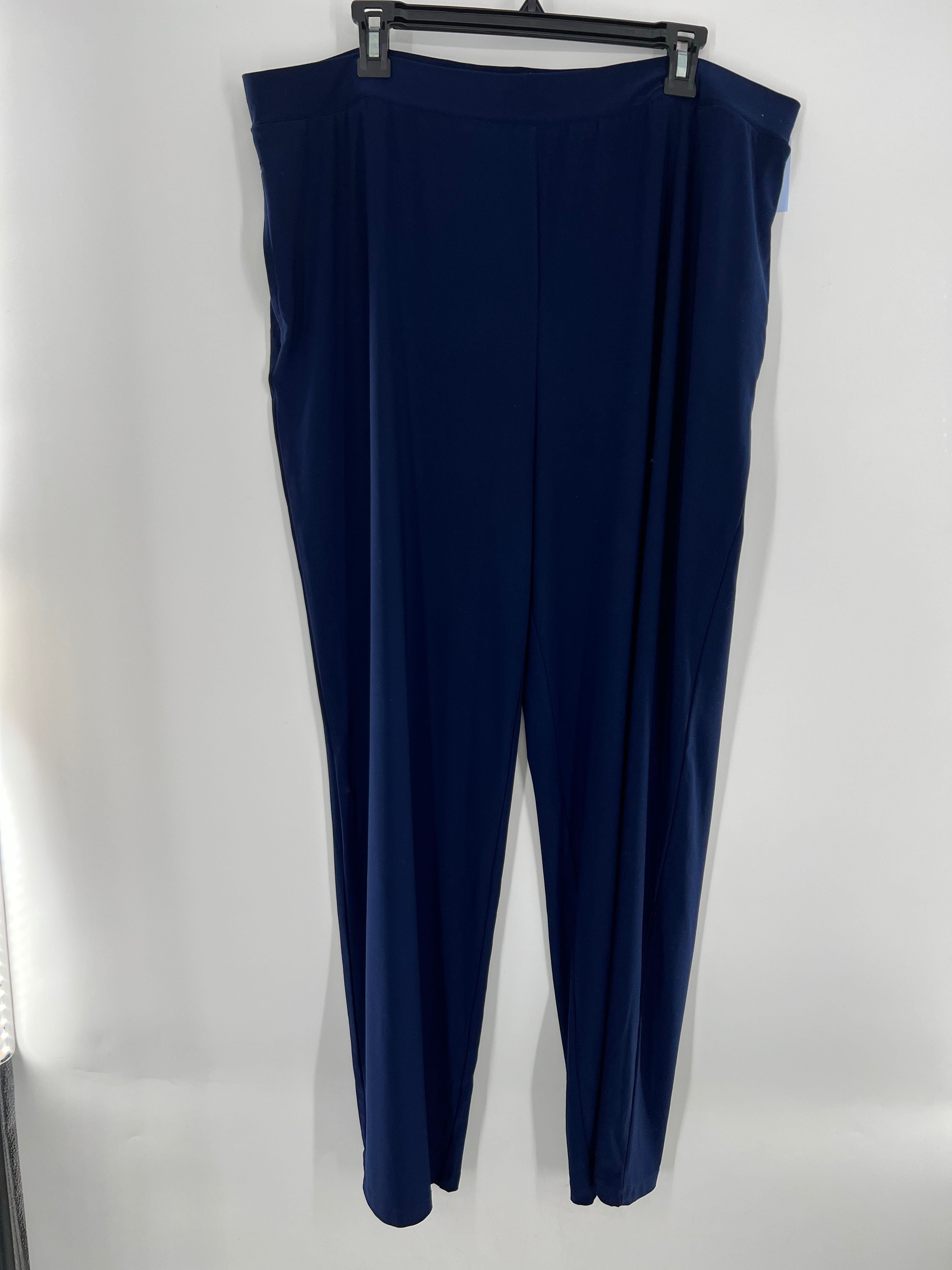 XL pull-on wide leg pants