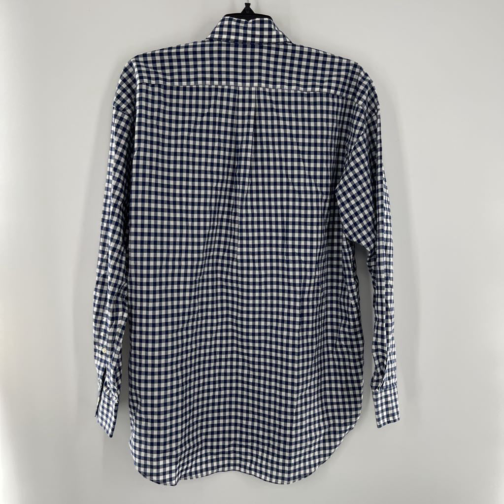 12 l/s check boyfriend button shirt