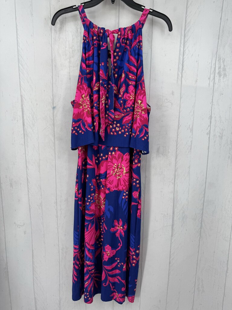 XL flo print sundress