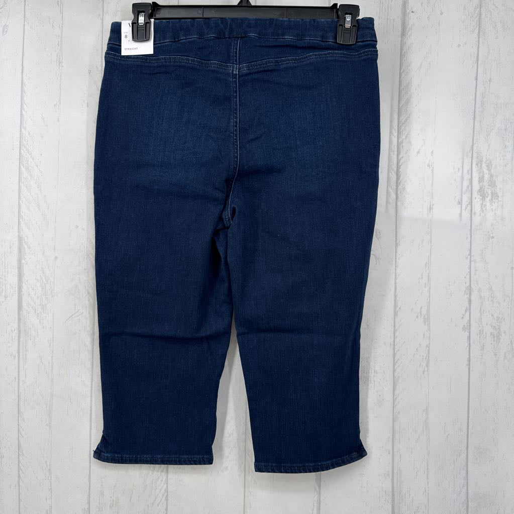 R69 8 pull-on denim capris