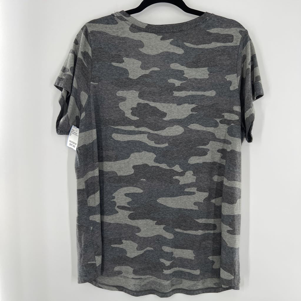 2X camo print s/s tee