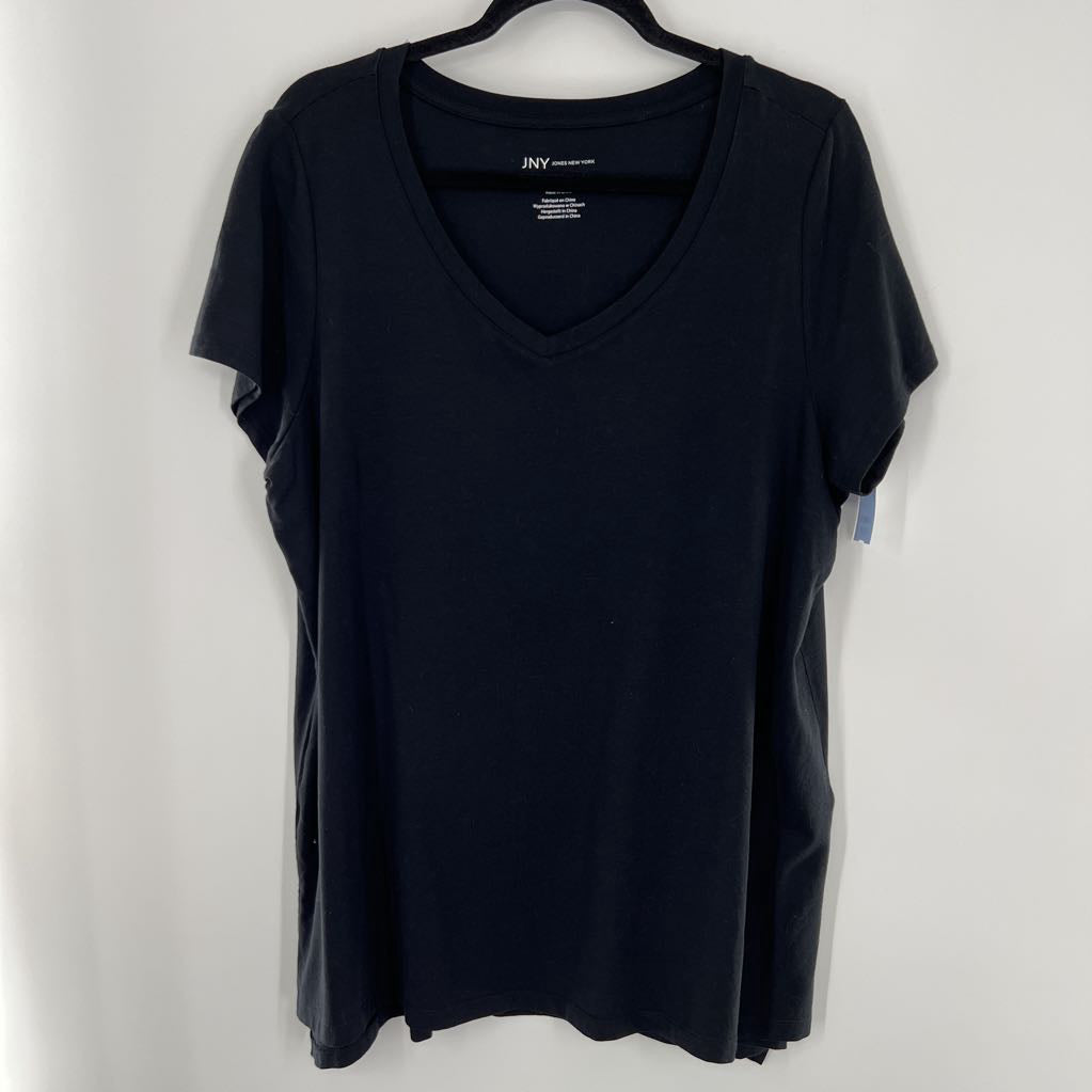 1X v-neck s/s tee