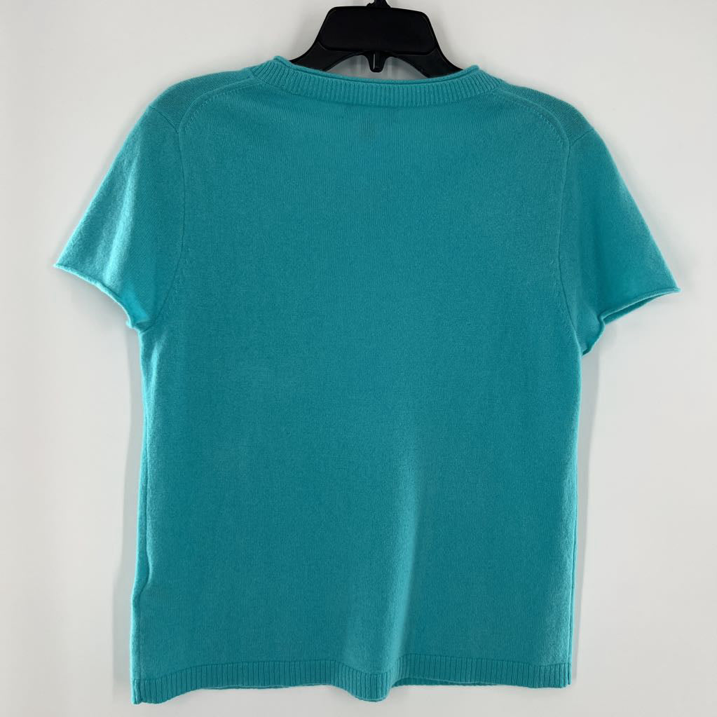 L s/s cashmere sweater