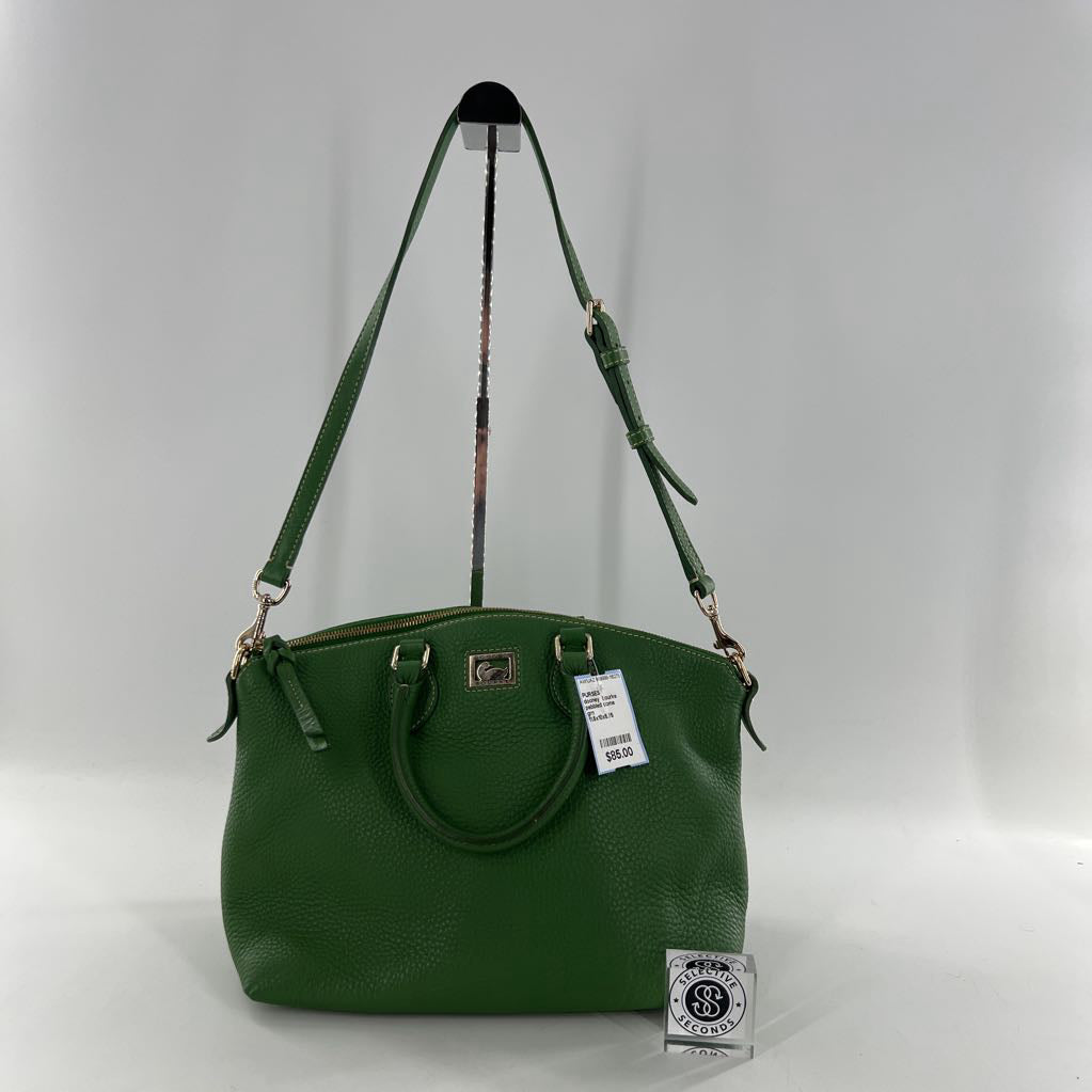 pebbled dome satchel