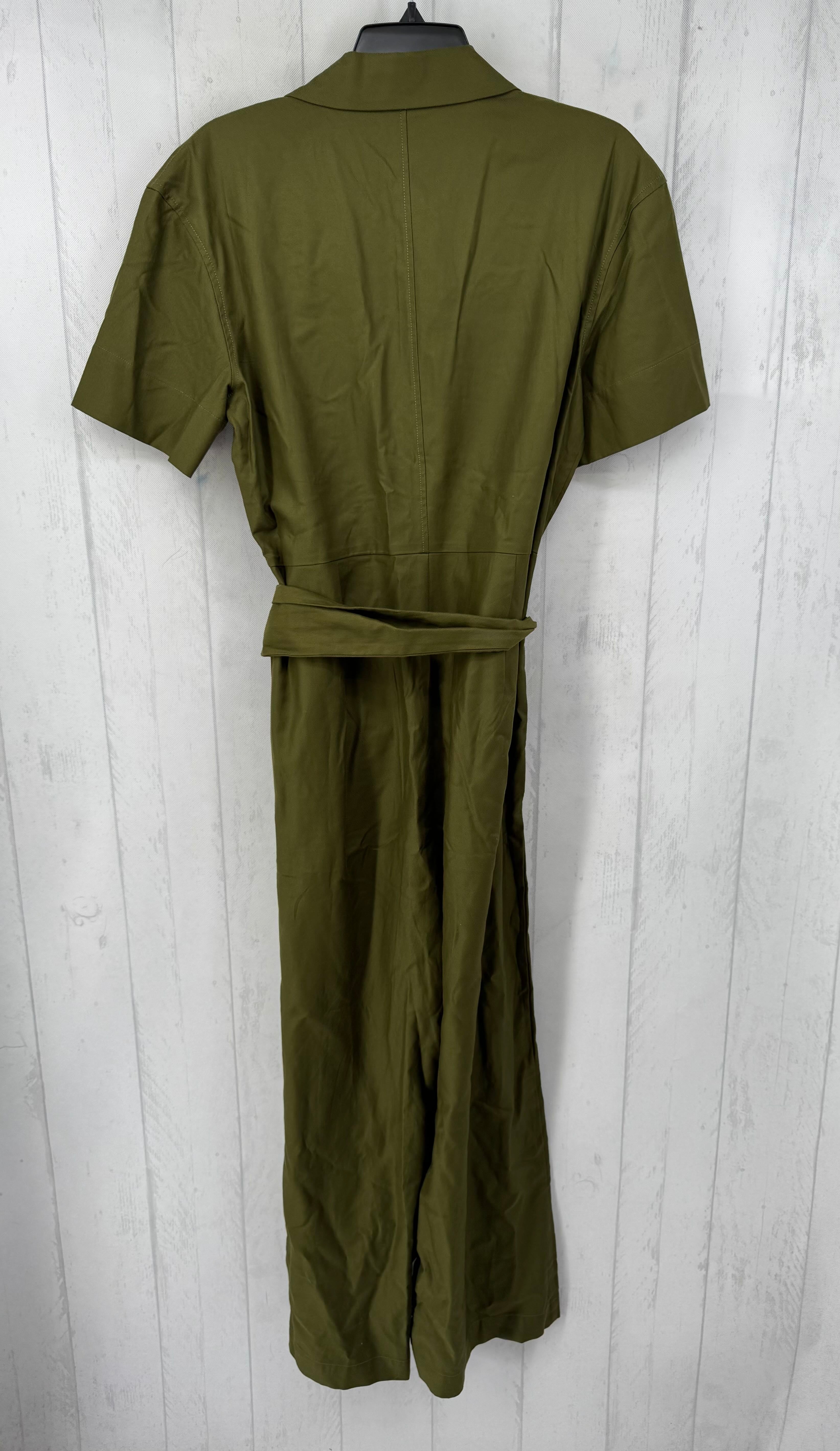 M belted s/s jumpsuit