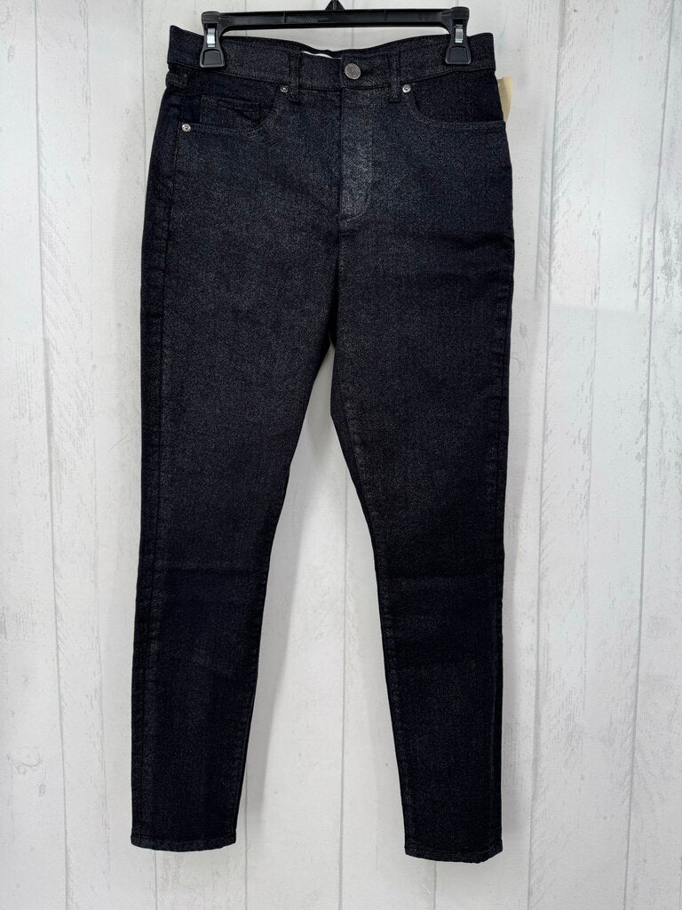 6 sparkly hi-rise skinny jean
