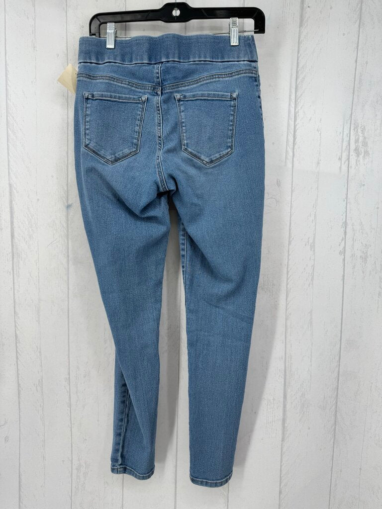 6 pull-on crop jeans