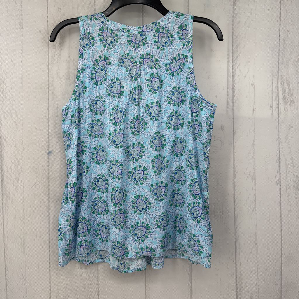 XS paisley print v-neck tank