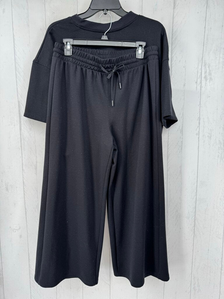 XL 2pc s/s top & wide leg pants