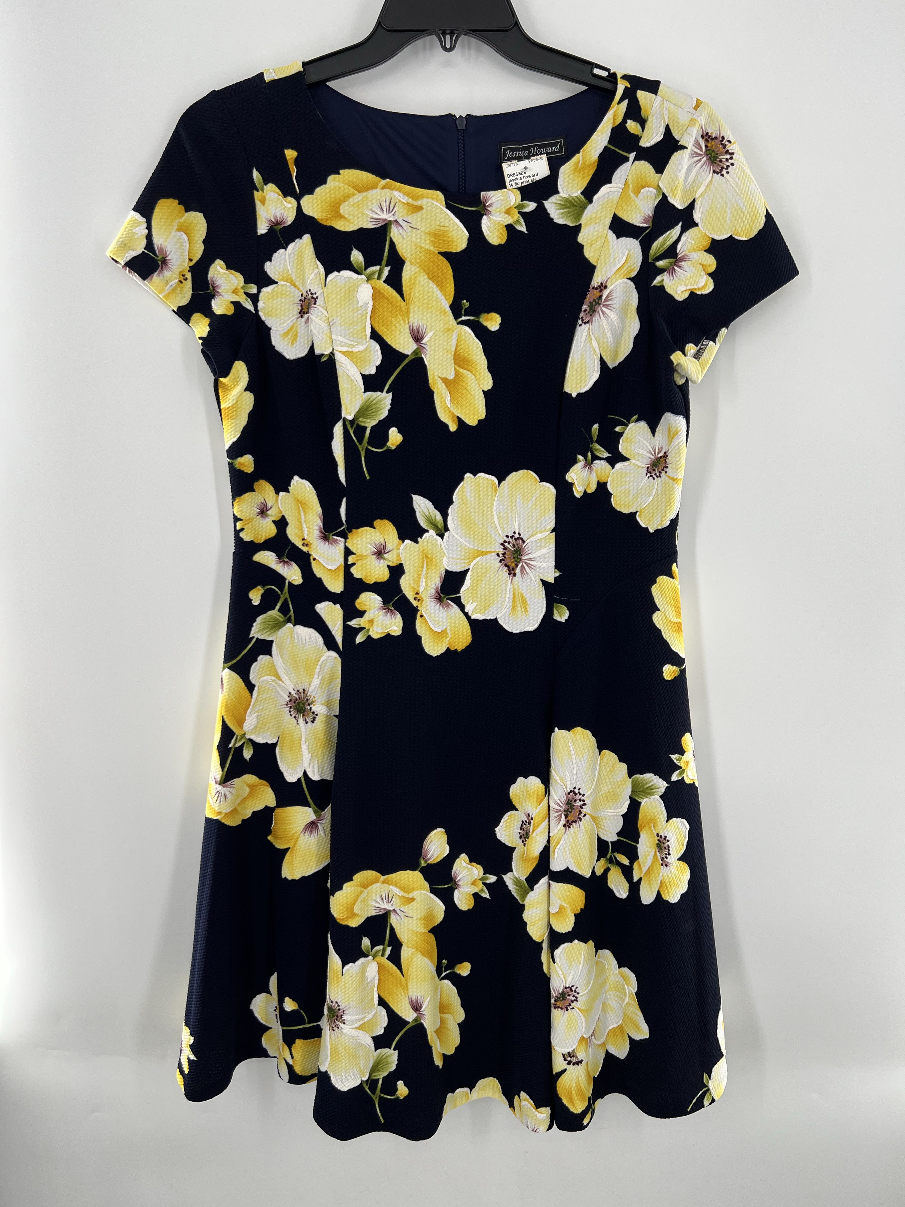 14 flo print s/s dress