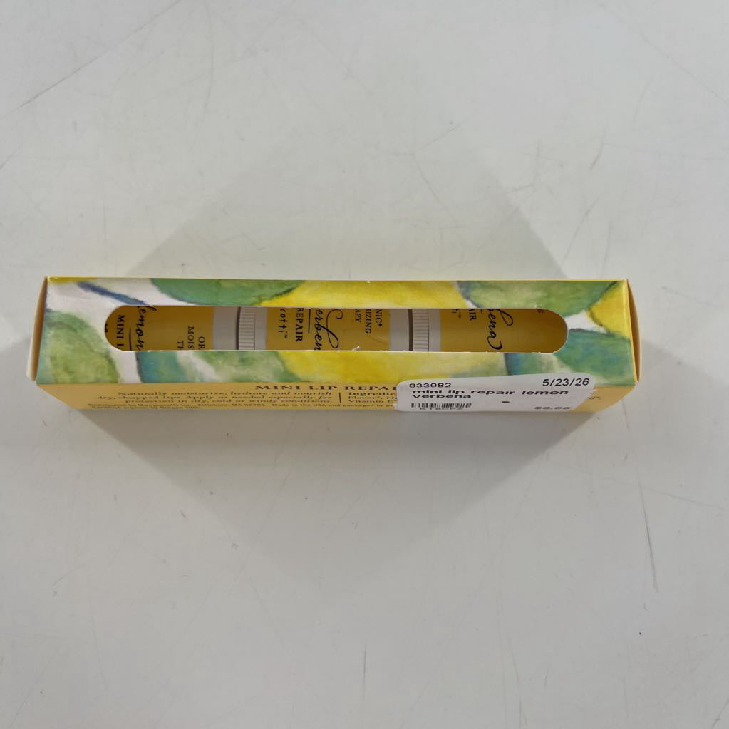 mini lip repair-lemon verbena